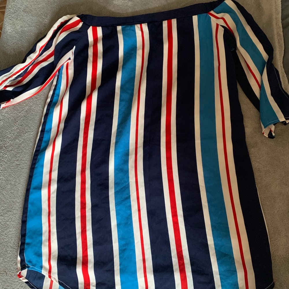 Off the shoulder mini dress